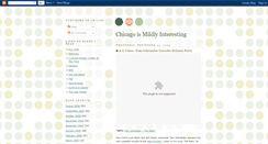 Desktop Screenshot of chicagoismildlyinteresting.blogspot.com