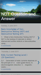 Mobile Screenshot of ndt-samplequestions.blogspot.com