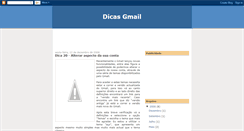 Desktop Screenshot of dicasgmail.blogspot.com