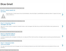 Tablet Screenshot of dicasgmail.blogspot.com