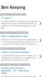 Mobile Screenshot of benkeeping.blogspot.com