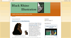 Desktop Screenshot of blackrhinoillustration.blogspot.com