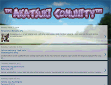 Tablet Screenshot of akatsukicomunityclan.blogspot.com