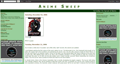 Desktop Screenshot of animesweep.blogspot.com