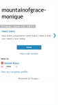 Mobile Screenshot of mountainofgrace-monique.blogspot.com
