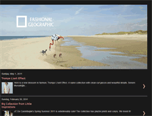 Tablet Screenshot of fashionalgeographic.blogspot.com