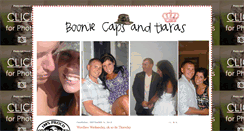 Desktop Screenshot of booniecapsandtiaras.blogspot.com