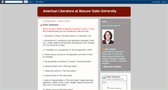 Desktop Screenshot of american-literature-msu.blogspot.com