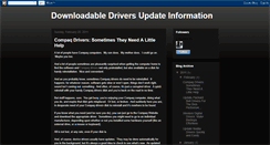 Desktop Screenshot of downloaddriversupdate.blogspot.com