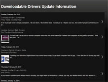 Tablet Screenshot of downloaddriversupdate.blogspot.com