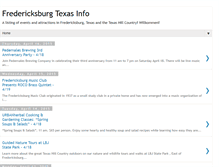 Tablet Screenshot of fredericskburgtexas.blogspot.com