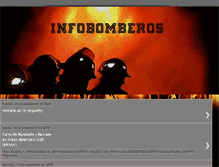 Tablet Screenshot of infobomberos.blogspot.com