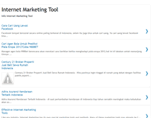 Tablet Screenshot of freeinternetmarketingtool.blogspot.com