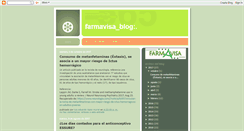 Desktop Screenshot of farmavisa.blogspot.com