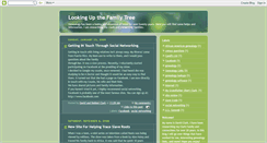 Desktop Screenshot of lookingupthefamilytree.blogspot.com