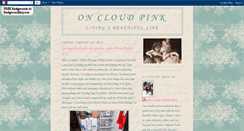 Desktop Screenshot of bellapinkcloud.blogspot.com