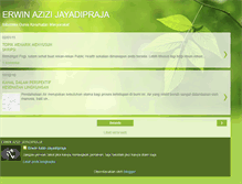 Tablet Screenshot of erwinazizijayadipraja.blogspot.com