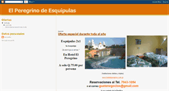 Desktop Screenshot of elperegrinodeesquipulas.blogspot.com