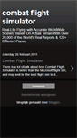 Mobile Screenshot of combat-flight-simulators.blogspot.com