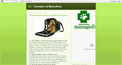 Desktop Screenshot of consejosdemascoticas.blogspot.com