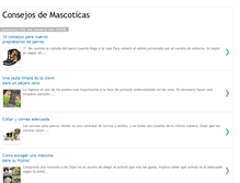 Tablet Screenshot of consejosdemascoticas.blogspot.com