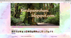 Desktop Screenshot of kerdipanrohani.blogspot.com