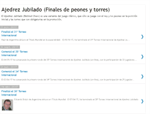 Tablet Screenshot of ajedrezjubilado.blogspot.com