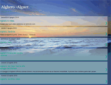 Tablet Screenshot of i-love-alghero.blogspot.com