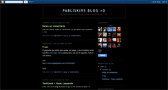 Desktop Screenshot of loquendo-pabliski95.blogspot.com