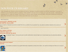 Tablet Screenshot of don-pour-un-regard.blogspot.com