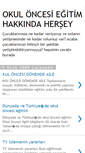 Mobile Screenshot of egitimokuloncesi.blogspot.com
