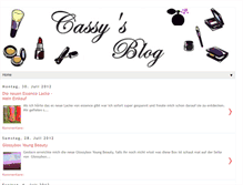 Tablet Screenshot of cassyblogt.blogspot.com