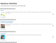 Tablet Screenshot of maestrasinfantiles.blogspot.com