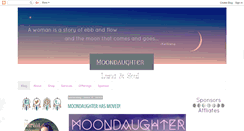 Desktop Screenshot of marissamoondaughter.blogspot.com