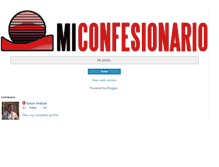 Tablet Screenshot of mi-confesionario.blogspot.com