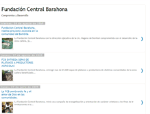 Tablet Screenshot of fundacioncentralbarahona.blogspot.com