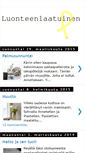 Mobile Screenshot of luonteenlaatuinen.blogspot.com