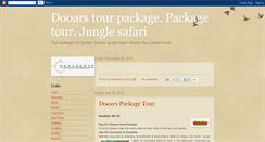 Desktop Screenshot of dooars-travel.blogspot.com