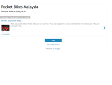 Tablet Screenshot of pocketbikesmalaysia.blogspot.com