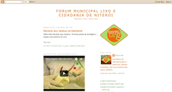 Desktop Screenshot of forumlixoecidadania.blogspot.com