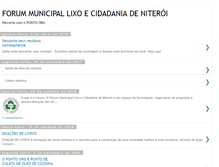 Tablet Screenshot of forumlixoecidadania.blogspot.com