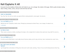 Tablet Screenshot of kali-explains-it-all.blogspot.com