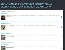Tablet Screenshot of agrupacionescasla.blogspot.com