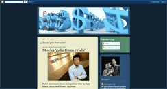 Desktop Screenshot of financial-planning-advice.blogspot.com