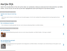 Tablet Screenshot of marijkedijk.blogspot.com