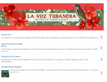 Tablet Screenshot of lavozpatrocinadores.blogspot.com