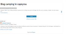Tablet Screenshot of campinglecapeyrou.blogspot.com
