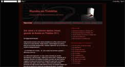 Desktop Screenshot of mundosentinieblas.blogspot.com