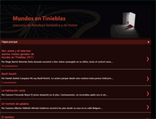 Tablet Screenshot of mundosentinieblas.blogspot.com