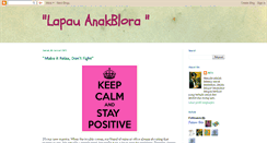 Desktop Screenshot of anakblora.blogspot.com